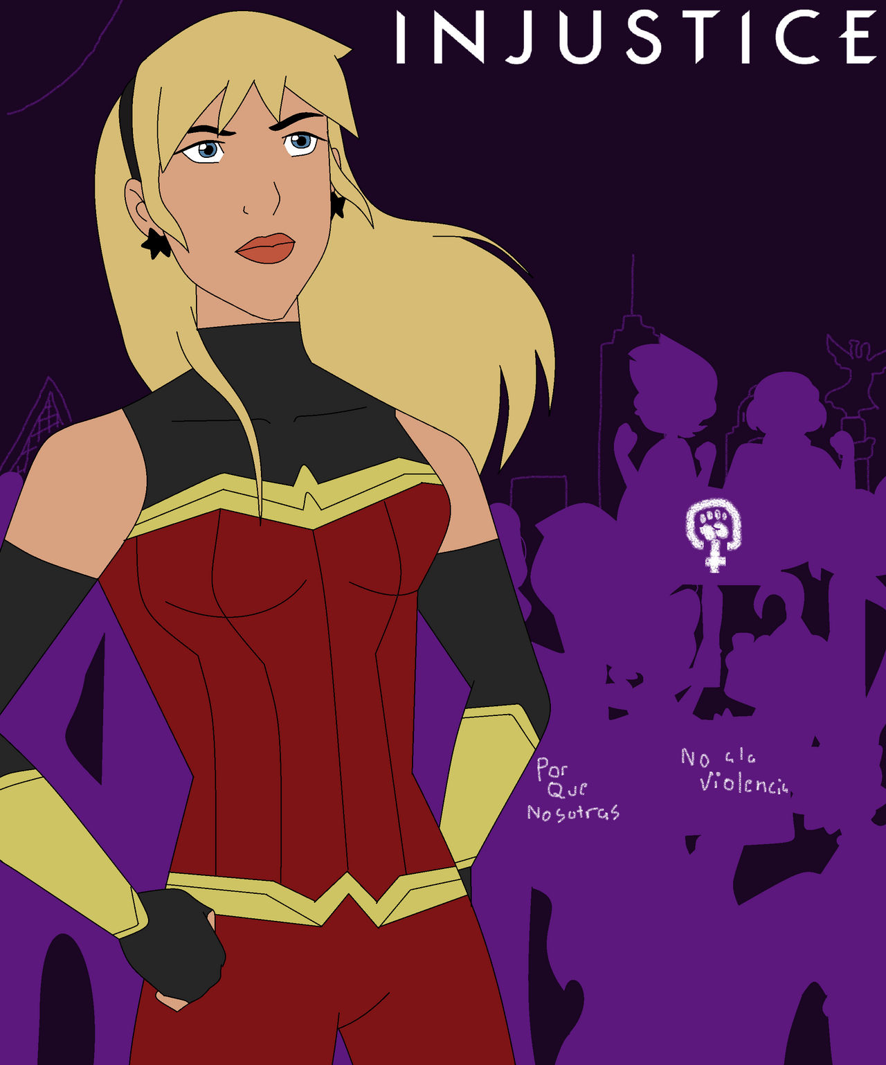 Injustice Deviantart Injustice Fanfic Feminismo by vivtoharleyquinn on DeviantArt
