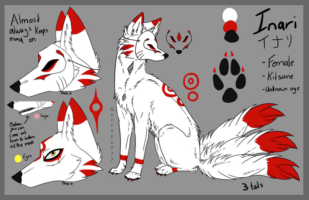 Inari Style Inari Reference by Dare-o on DeviantArt