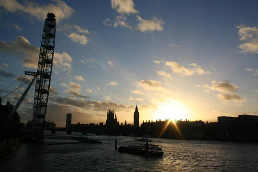 London Bridge Sunset