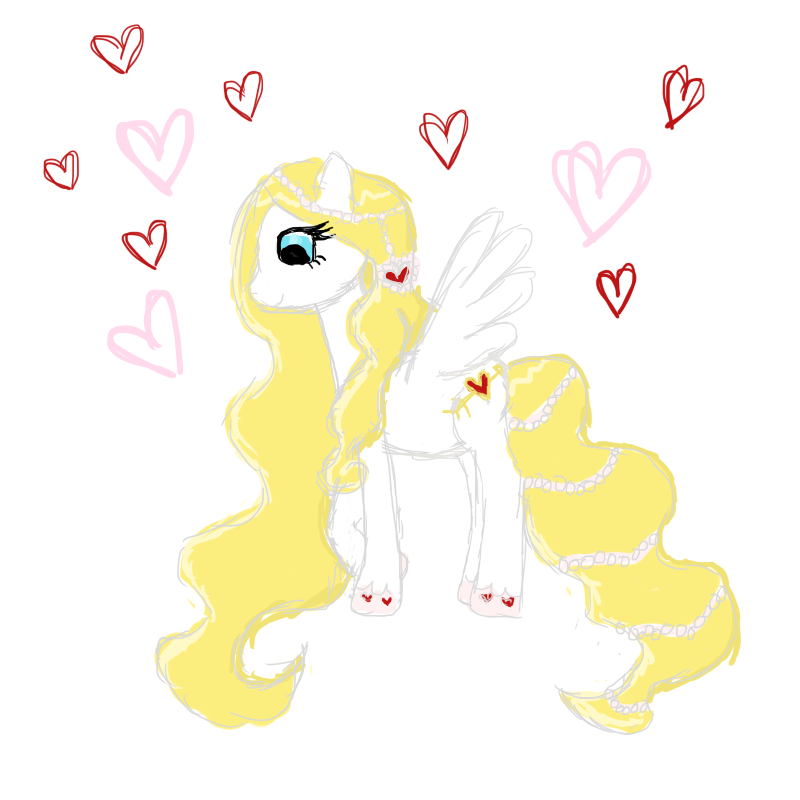 Valentines Pony Adoptable: CLOSED