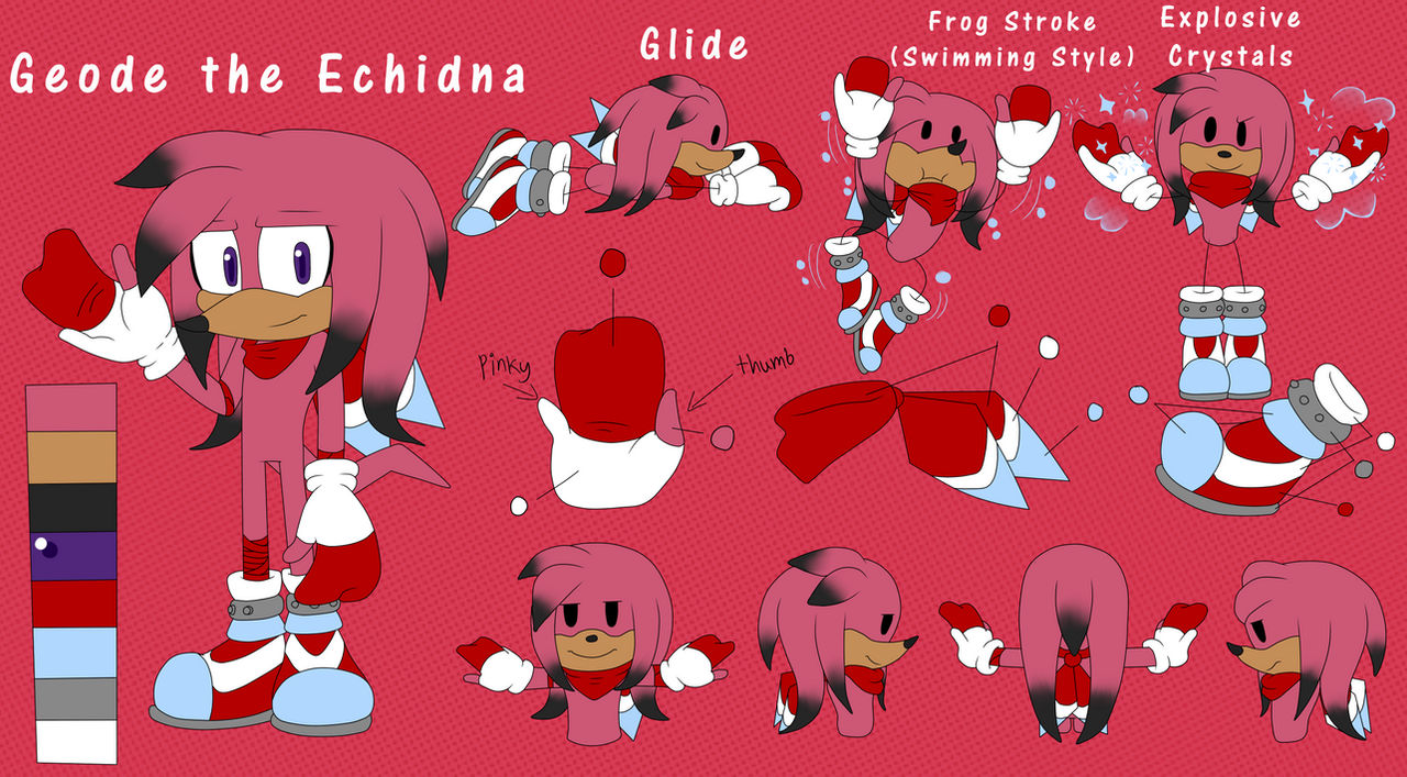 Geode Deviantart Geode the Echidna::2019:: by Hazy-Rainz on DeviantArt