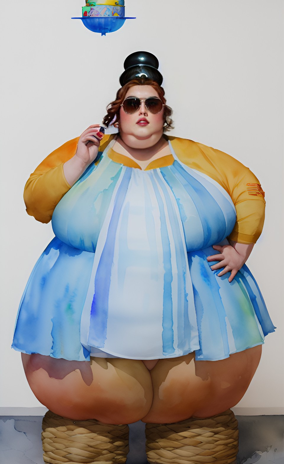 AI SSBBW with sunglasses by BOOBSandSUNGLASSES on DeviantArt