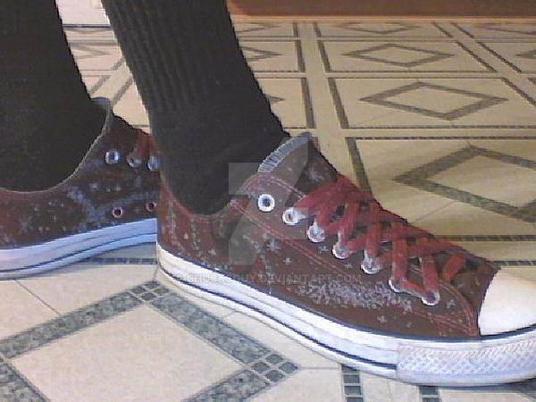 DIY galaxy converse shoes by chucksguy on DeviantArt