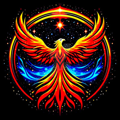 Phoenix Rising vector art by TheFenixFireShop on DeviantArt