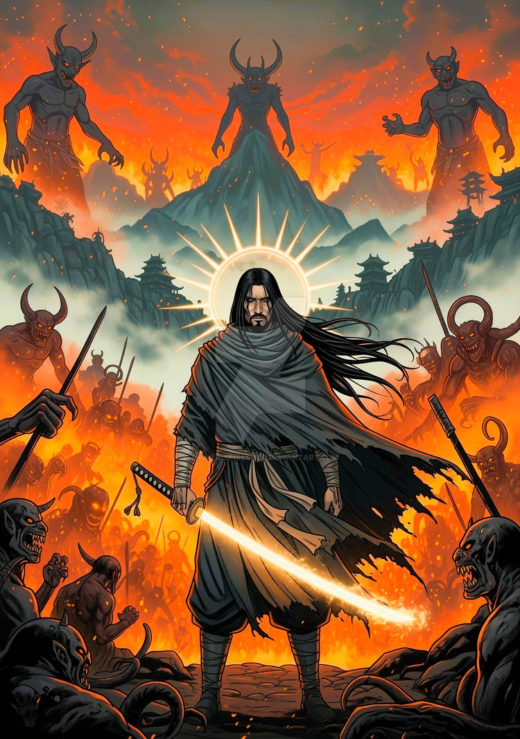 Shoki's Return by TheFenixFireShop on DeviantArt