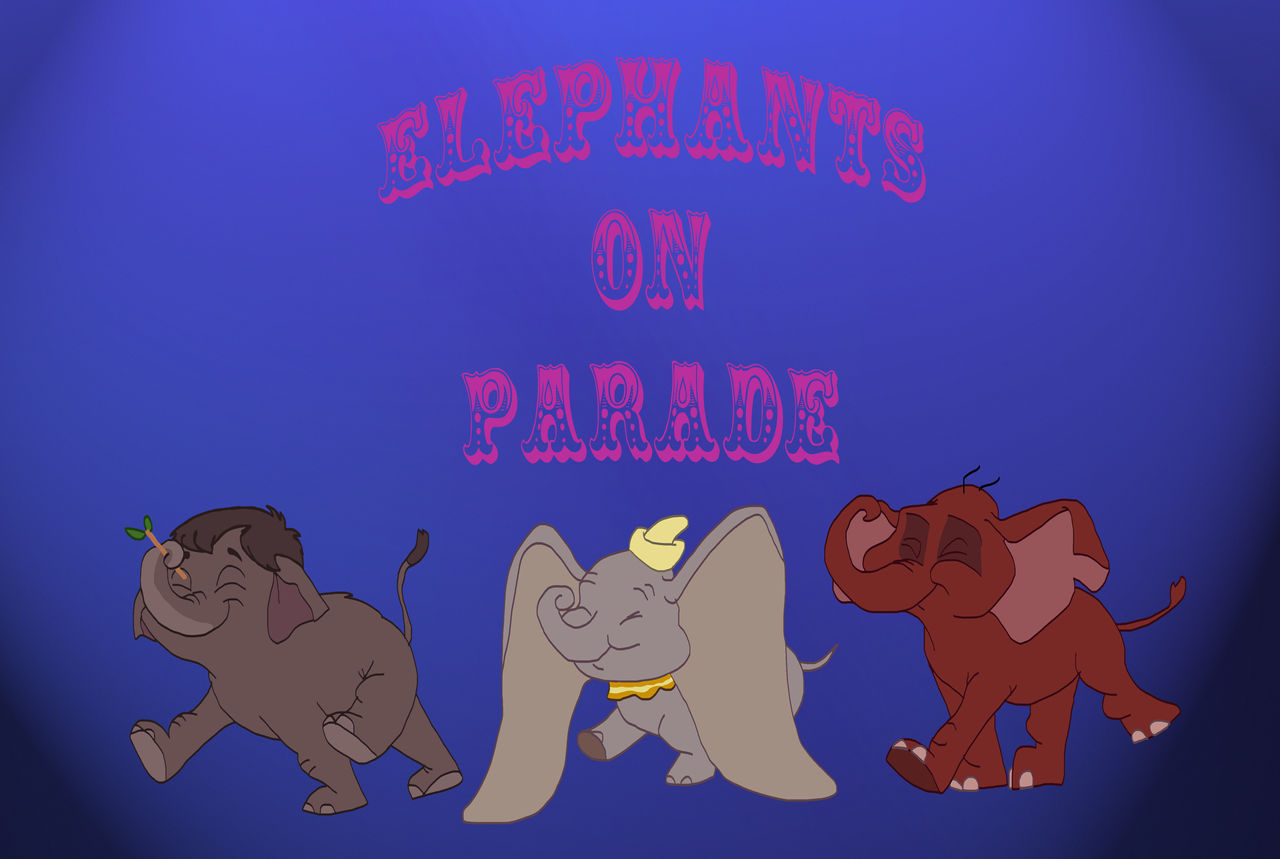 Elephants on Parade by Hyzenthlay-Rose on DeviantArt