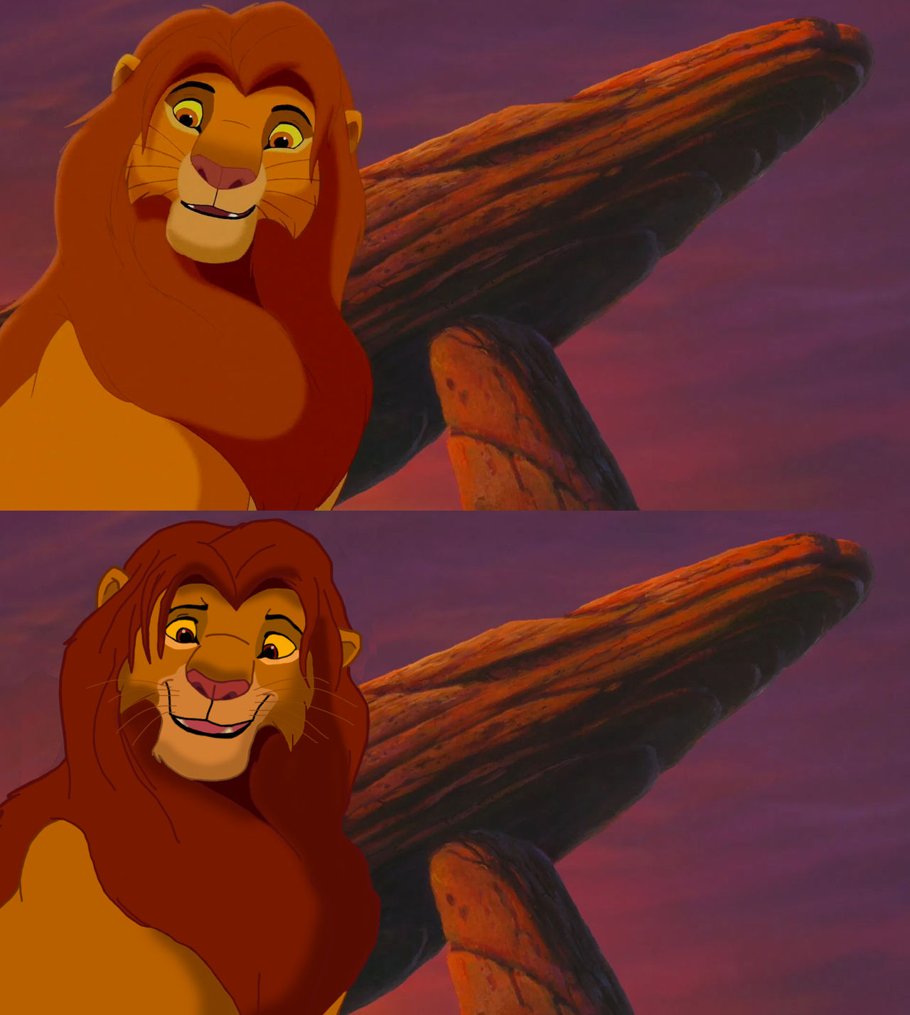 Simba's Pride Redraw: Simba by Hyzenthlay-Rose on DeviantArt