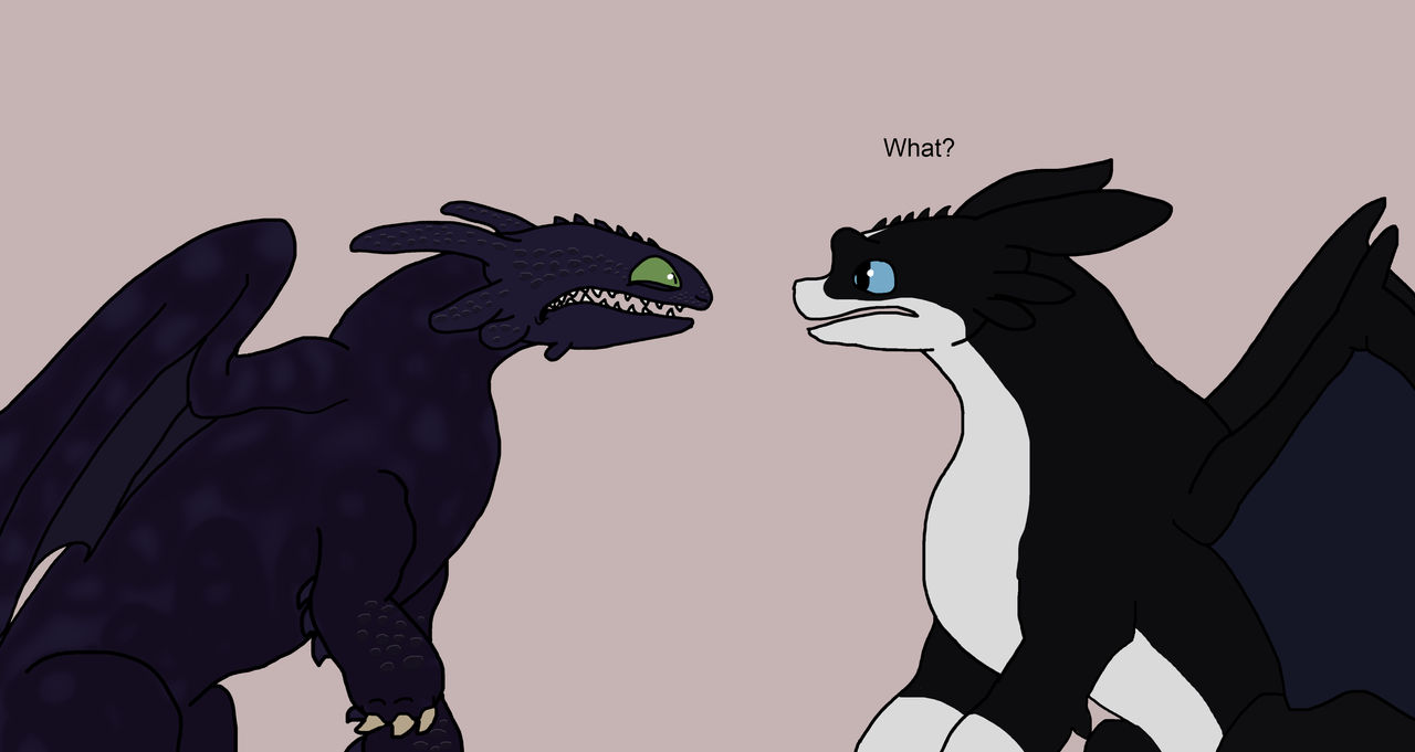 Toothless and Thunder by Hyzenthlay-Rose on DeviantArt