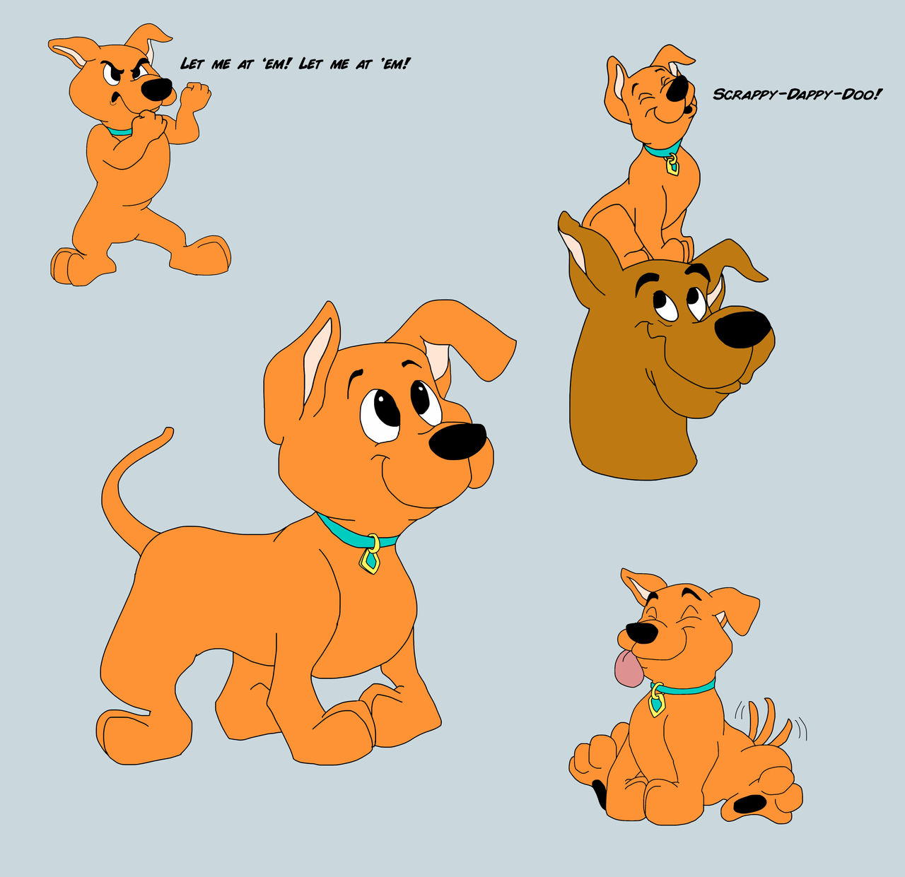 Scrappy Dappy Doo by Hyzenthlay-Rose on DeviantArt