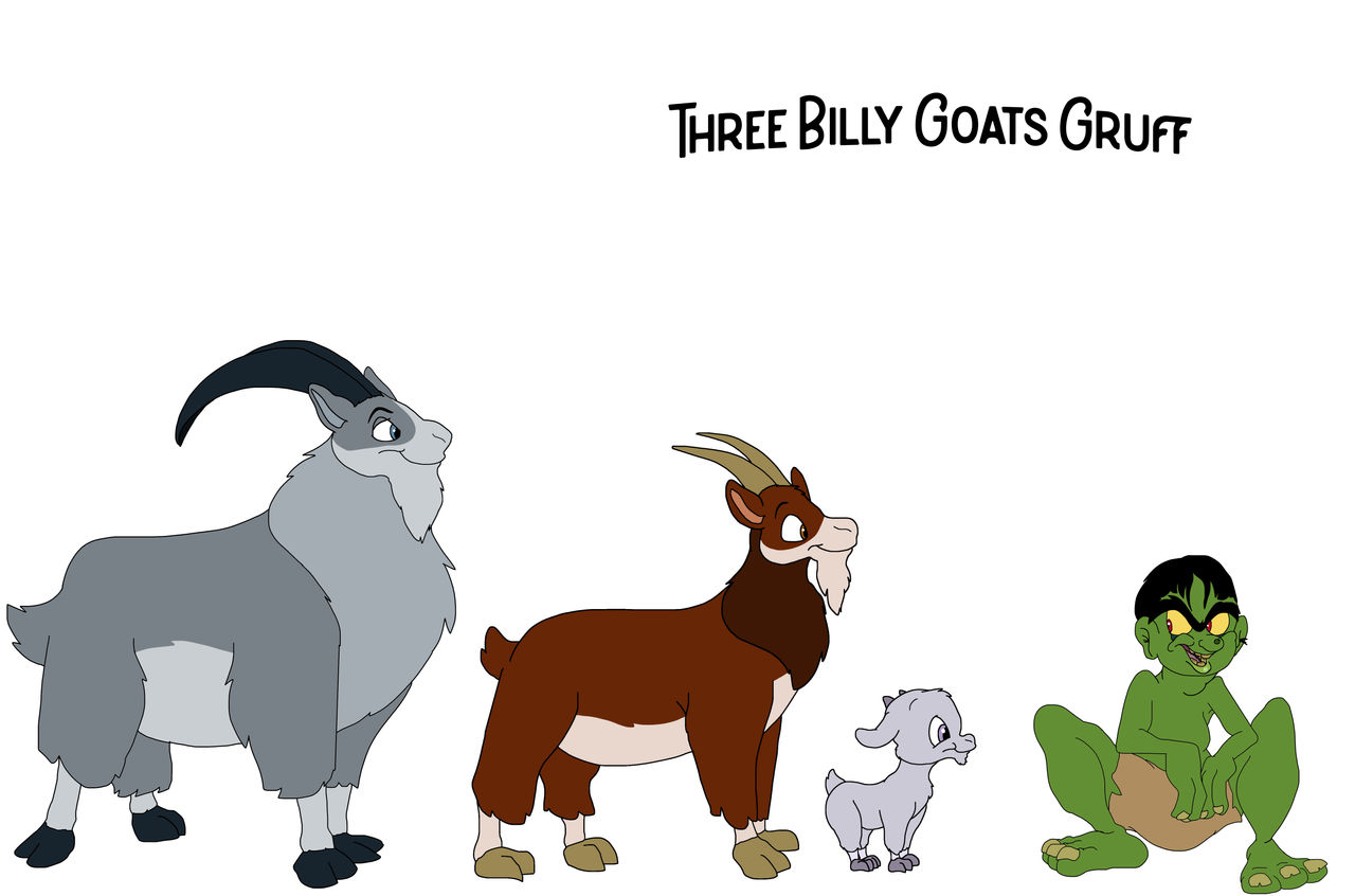 Three Billy Goats Gruff by Hyzenthlay-Rose on DeviantArt