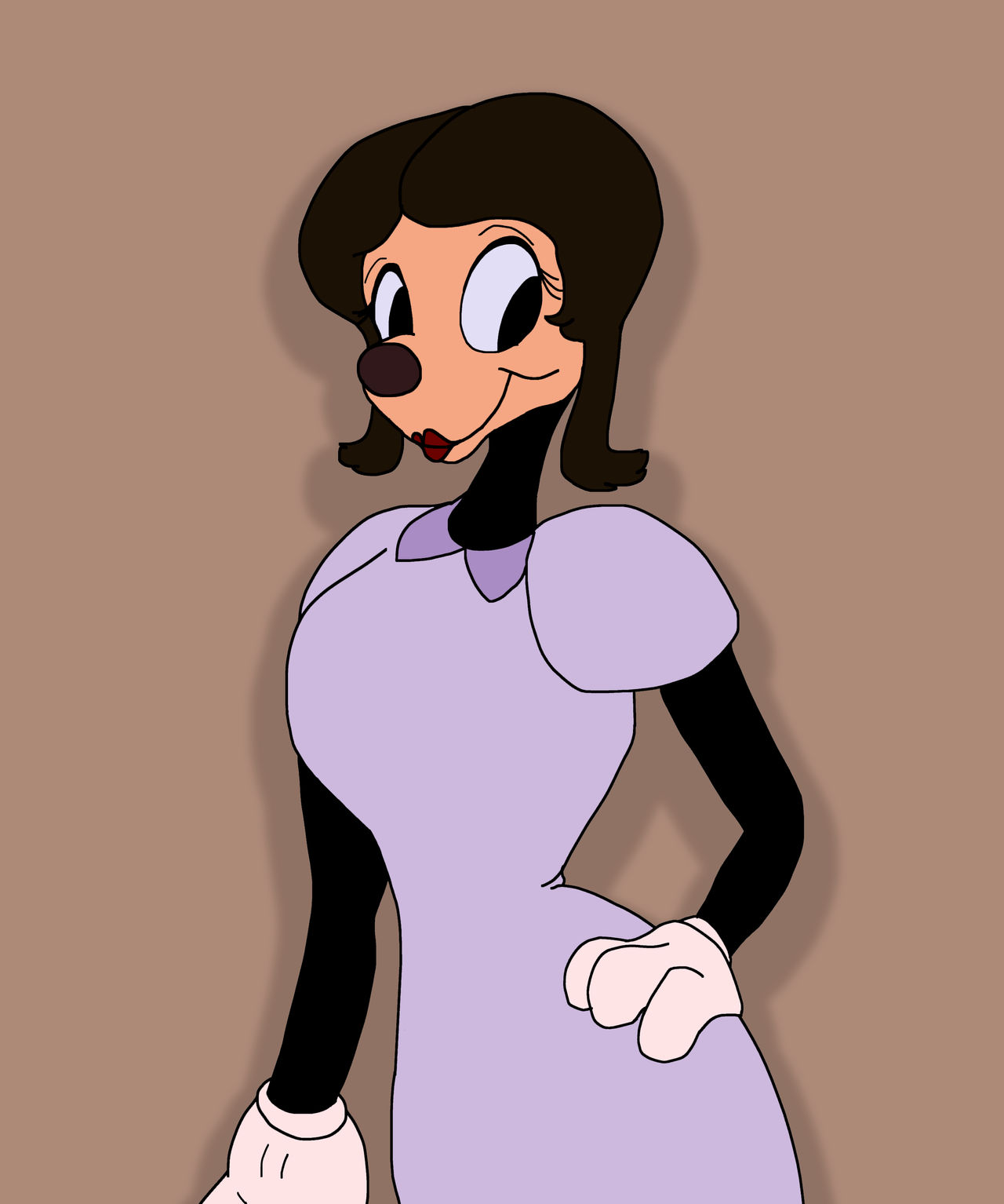 Mrs. Goof by Hyzenthlay-Rose on DeviantArt