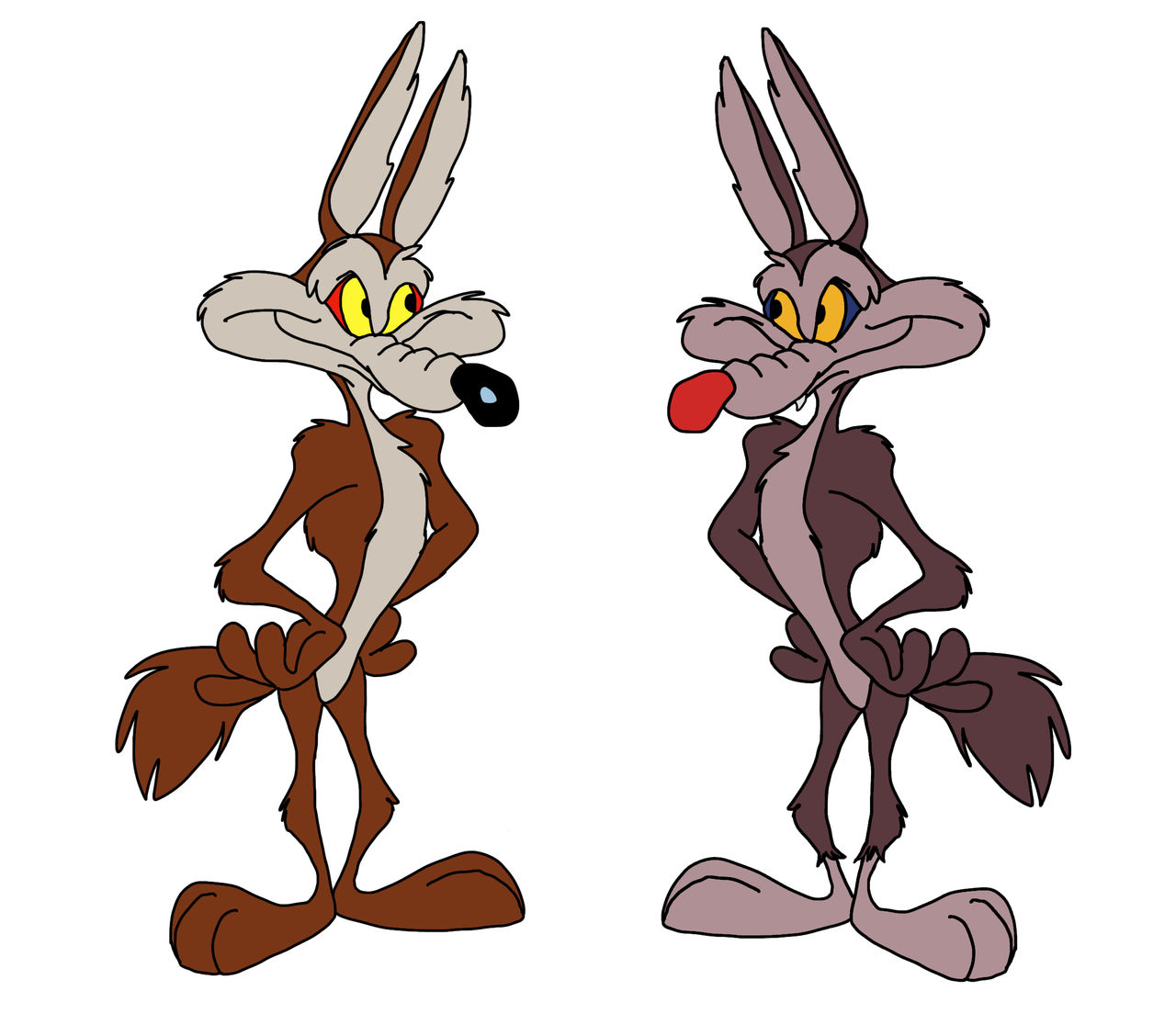 The Coyote and the Wolf by Hyzenthlay-Rose on DeviantArt