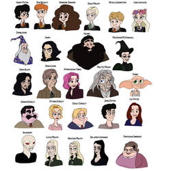 Just Some Harry Potter Characters