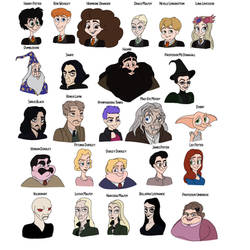 Just Some Harry Potter Characters