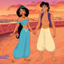 Aladdin and Jasmine