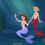 Mandy and Robyn as Mermaids