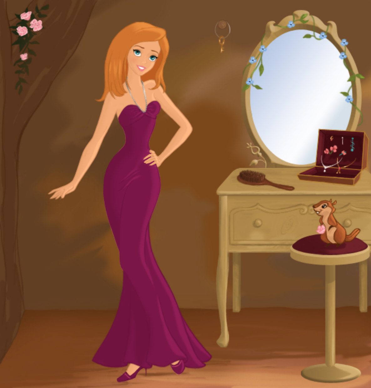 giselle purple dress enchanted Giselle's Enchanted Purple Dress Cosplay Reveal
