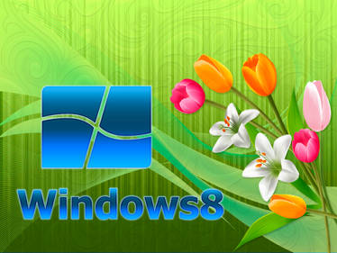 Windows 8 Green Wallpaper