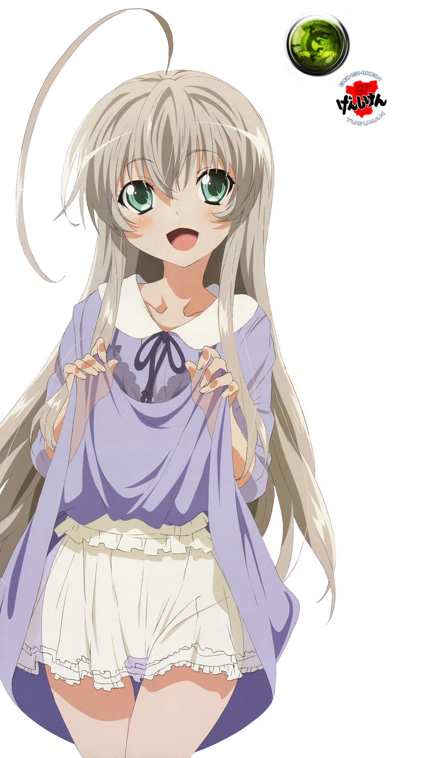 Haiyore Nyaruko-san:Nyaruko Old Pants Render