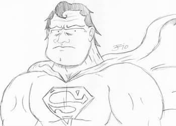 Serious Face Superman