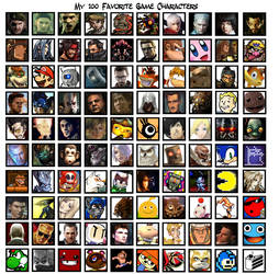 My 100 Favorite Game Characters