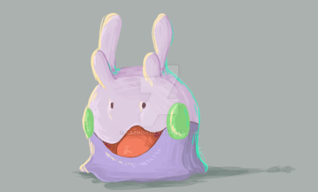 Goomy the snail pokemon by Kazuoh on DeviantArt