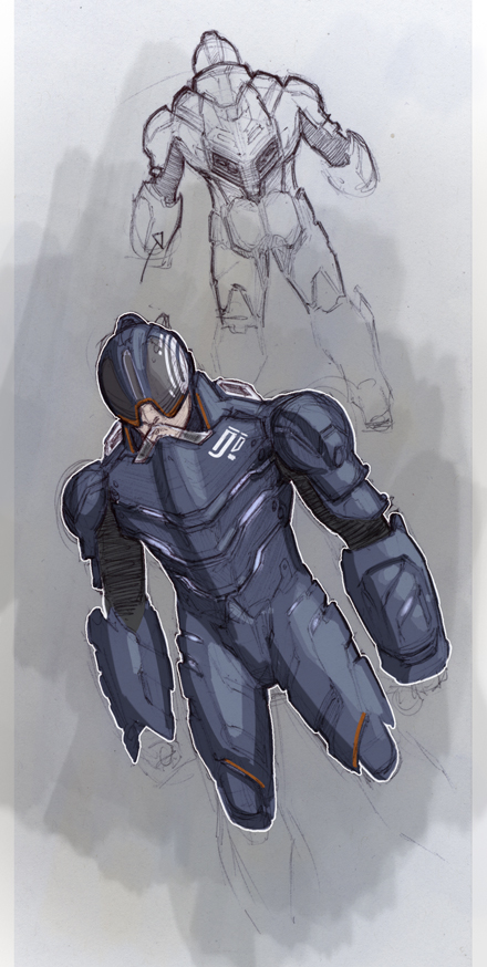 jet armour coloured