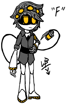 Murder Drones OC: Serial Designation F (CLF)
