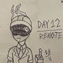 Inktober 2024: Day 12 Remote