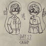 Inktober 2024: Day 22 Camp