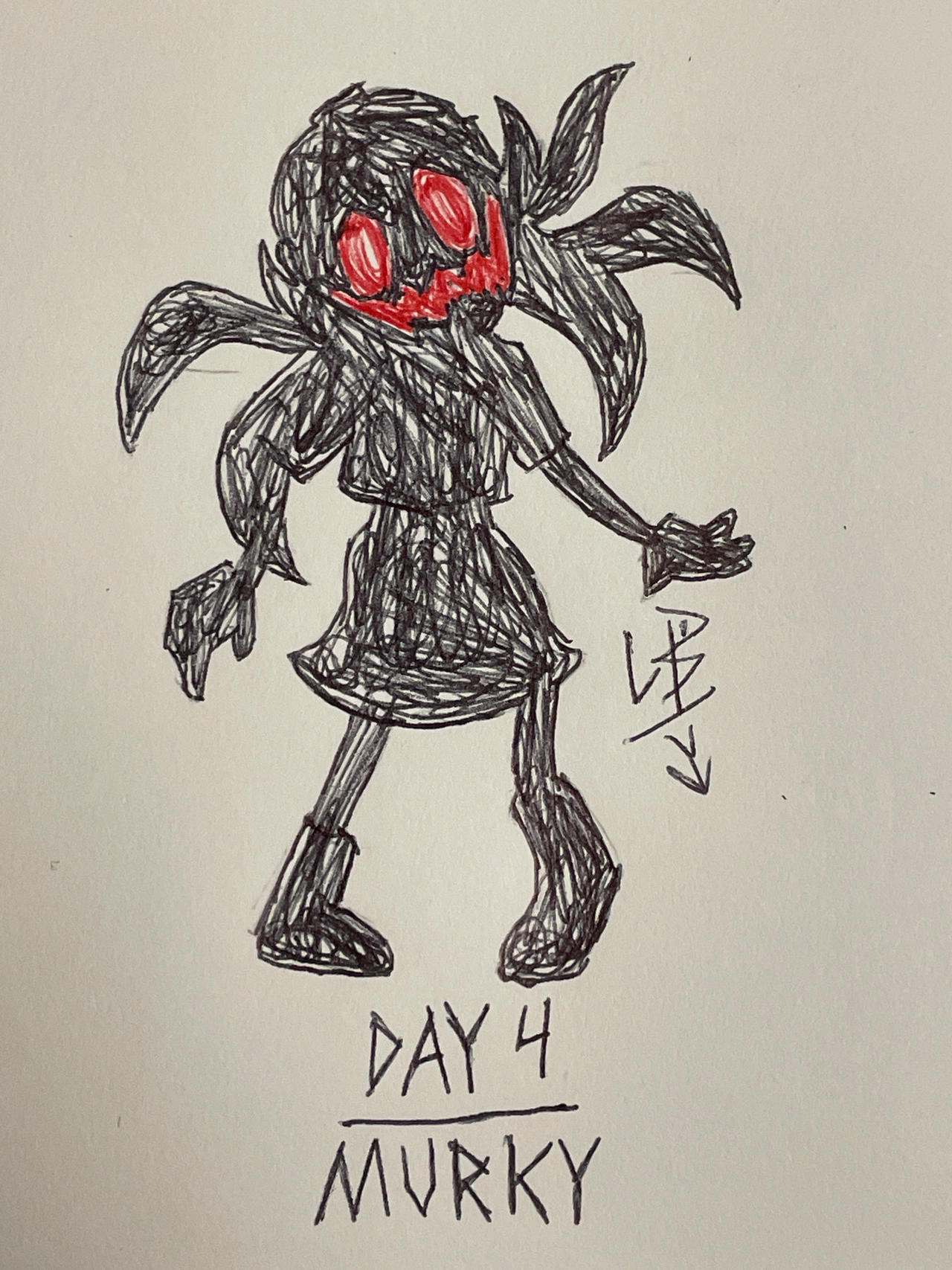 Inktober 2025: Day 4 Murky