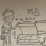 Inktober 2025: Day 13 Trunk
