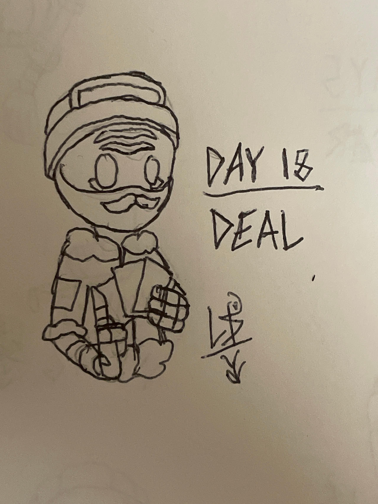 Inktober 2025: Day 18 Deal