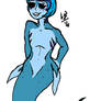 Murder Drones Fantasy AU: Rebecca the Siren