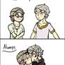 MD Fantasy AU: Always Together (Envy)