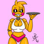 Fnaf: Toy Chica Shading Practice