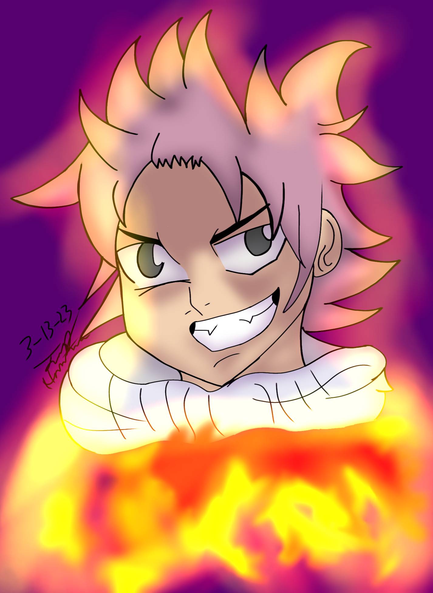 Fairy Tail : Etherious Natsu Dragnir by END7777 on DeviantArt