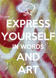 Express Yourself In Words And Art