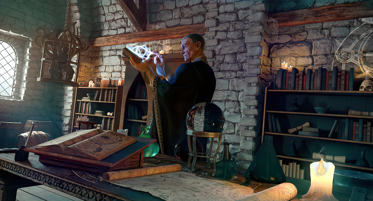 The Wise Wizard Studies by armieri on DeviantArt