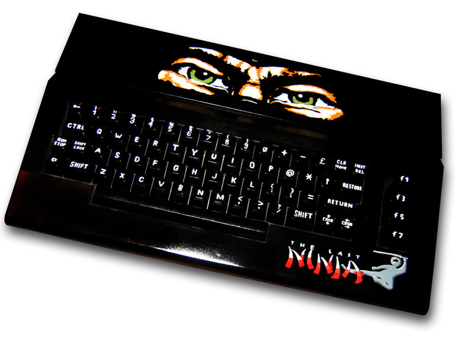 The Last Ninja C64 Casepainting