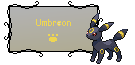 Umbreon stamp