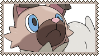 Rockruff fan stamp 2