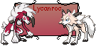 Lycanroc fan stamp by StantheGamingdog