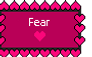 undertale soul Fear stamp