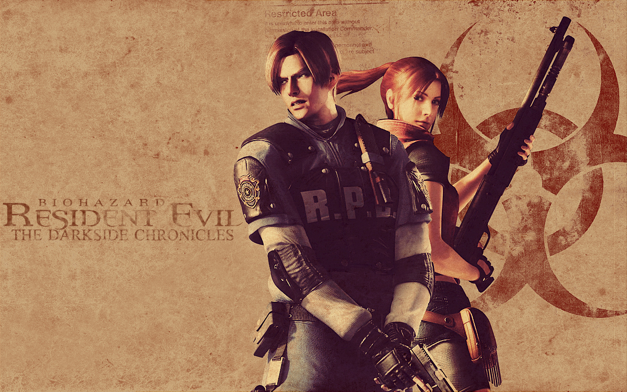 Leon S. Kennedy and Claire Redfield