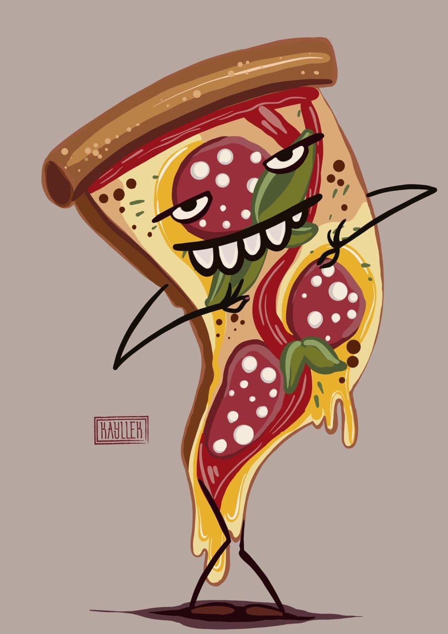weird Pizza by Kayllek on DeviantArt