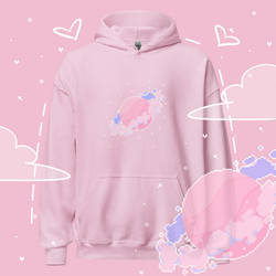 Cute Space Hoodie Merch Design by Dienkai