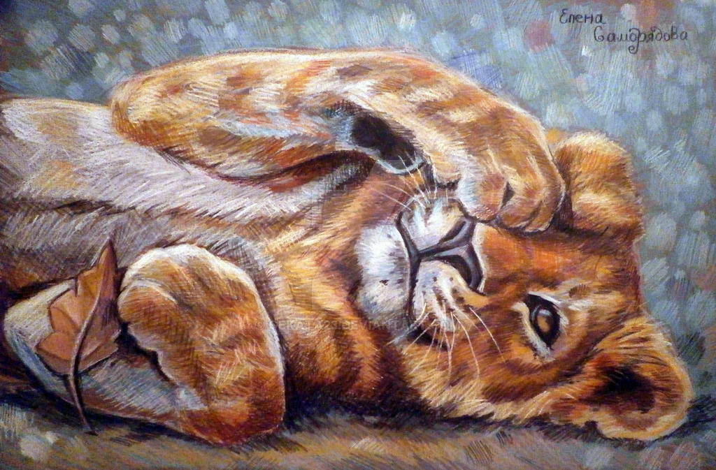 young lion by Gekata23 young lion by Gekata23