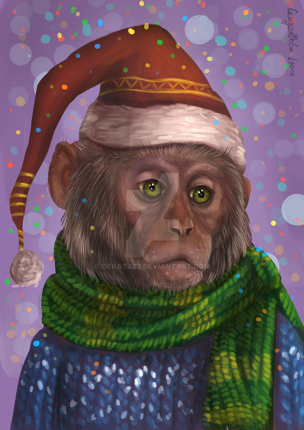 monkey by Gekata23 on DeviantArt