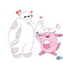 Baymax And Chansey (O--O)